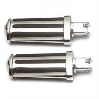 Fußrasten Chrom Yamaha XV535 Virago Paar Bolzen 9 mm L 130 x B 60 x H 35 mm 288320