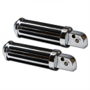 Fußrasten Chrom XV535 Sozius Paar Gummirippen...