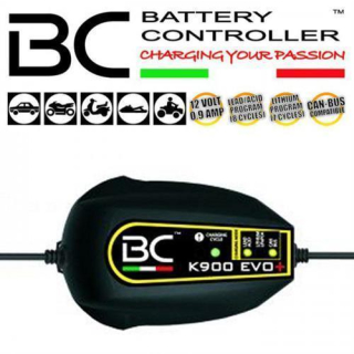Batterieladegerät BC K900 EVO+ 12V CAN Bus+ LI Ladestrom: 0 9A Batteriekapazität 1 2 100AH 289345