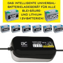 Batterieladegerät BC K900 EVO+ 12V CAN Bus+ LI Ladestrom: 0 9A Batteriekapazität 1 2 100AH 289345