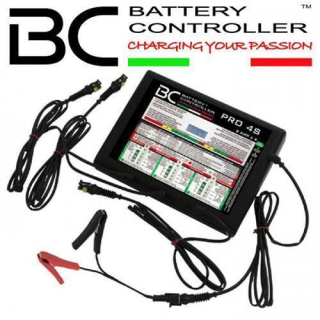 Batterieladegerät BC PRO 4S 4 Fach 12 Volt + Batterie und Lichtmaschinetestgerät 289350