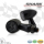 SMD-Blinker "Shark", Alu, schwarz/schwarz, getönt, Maße: Ø 22 x T 37 mm, M8, E-geprüft, 294000-S-BLK