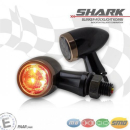 SMD Blinker RL Kombi Shark Alu schwarz kupfer getönt...