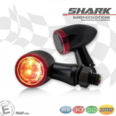 SMD Blinker RL Kombi Shark Alu schwarz rot getönt...