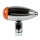 Micro Bullet Gehäuse verchromt Fräsung lang * 12V 21W Halogen gelbes Glas E geprüft M10 294052