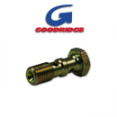 Doppelhohlschraube M10 x 1,00, cadmiert Goodridge...