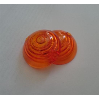 Ersatzgläser für Ochsenaugen, orange, Ø 44 mm, Paar, (11+12) E-geprüft, 298039