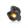 ALU-Lenkerendenblinker "KNIGHT", Hi-Power LED, schwarz, getönt, Maße: Ø 36 x T 36,2 mm, E-geprüft, 298050