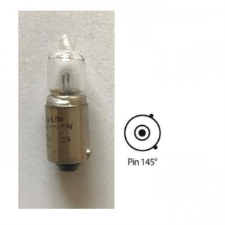 Halogenbirne klar 12V6W BAX9S H6W Pin 145° E geprüft 298128