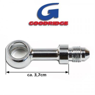 Banjo 00°, gerade, 10 mm 3/8-24, chrom Goodridge 592-03CH, 302910