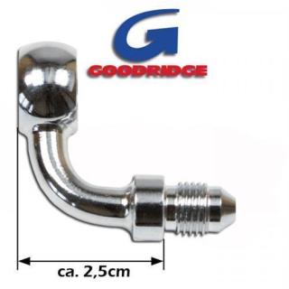 Banjo 90°, 10 mm 3/8-24, chrom Goodridge 599-03CH, 302918
