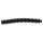 Faltenbalg Kupplungszug, schwarz, Silikon, Länge: 100mm x Durchmesser: 10mm, 349020BLK