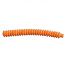 Faltenbalg Kupplungszug orange Silikon Länge: 100mm x Durchmesser: 10mm 349020O