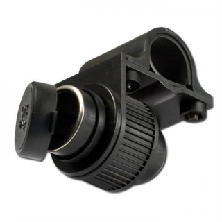 Euro Bordsteckdose 12V DC Ø 28mm Sicherung 10A für 7 8 und 1 Lenkerbefestigung groß 349055