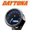 Daytona Digital DZM Velona chrom Ø 60mm bis 18.000 U min Öl Wasser Uhr blaue Beleuchtung 361411