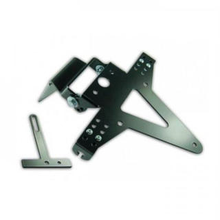 Kennzeichenhalter YAMAHA R1 Bj. 07 08 verstellbar schwarz inkl. Reflektorhalter 390126
