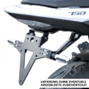 Kennzeichenhalter SUZUKI GSR 750 Bj. 11 verstellbar...