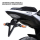Kennzeichenhalter SUZUKI GSR 750 Bj. 11 verstellbar schwarz inkl. Reflektorhalter 390147