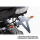 Kennzeichenhalter KAWASAKI 650 Versys Bj. 09 verstellbar schwarz inkl. Reflektorhalter 390203