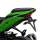 Kennzeichenhalter KAWASAKI ZX 10 R Bj. 16 verstellbar schwarz inkl. Reflektorhalter 390207