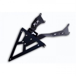 Kennzeichenhalter HONDA CBR600 RR Bj. 03 04 1000RR 04 07 schwarz inkl. Reflektorhalter 390250P
