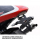 Kennzeichenhalter APRILIA RS250 Bj. 99 verstellbar schwarz inkl. Reflektorhalter 390343