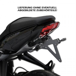 Kennzeichenhalter TRIUMPH Street Triple Daytona 675R Bj. 13 verstellbar inkl. Reflektorhalter 390391