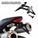 Kennzeichenhalter DUCATI Monster 696 Bj. 08 14 schwarz...