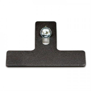 Halter für Reflektor schwarz Gesamtlänge ca. 77mm 390500
