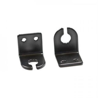 Haltewinkel (Blinker) für Kennzeichenhalter, schwarz, 390506
