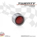 Einschweissgehäuse für LED-Einbaurücklicht, 284401 / 284402 "Twenty", Maße: B 24 x H 24 x T 14mm, 395095