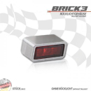Einschweissgehäuse für LED Rücklicht Einbaurücklicht 284298 284299 Brick3 Maße: B 31 5 x H 14 5 x T 16 2mm 395097
