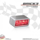 Einschweissgehäuse für LED Rücklicht Einbaurücklicht 284298 284299 Brick3 Maße: B 31 5 x H 14 5 x T 16 2mm 395097