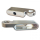 CNC Alu Gehäuse für Blinker Streak 284098 284101 Paar silber 395121