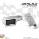 CNC Alu Gehäuse für Blinker Brick3 284104 Paar...