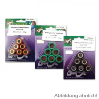 Gewichte Variomatik 15 x 12 5 5 gr. Set = 6 Stück 411555