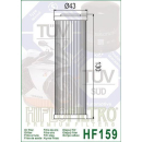Hiflo Ölfilter HF159, 430159