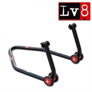 Montageständer hinten LV8 DIAVOL ohne Aufnahmen Universal Höhe 36 cm matt schwarz E620D 441002