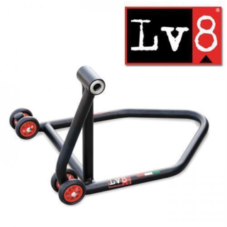 Montageständer hinten LV8 DIAVOL linksseitig ohne Aufnahmen matt schwarz E630D 441007