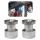Keiti Bobbin s BB 280 M8 eloxiert silber Typ A VPE = 2 Stück z.B. Suzuki Ducati Honda 441030