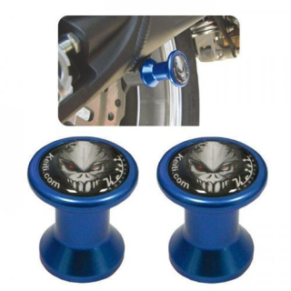 Keiti Bobbin s BB 60 M6 eloxiert blau Typ B VPE = 2 Stück z.B. Aprilia Triumph Yamaha 441052