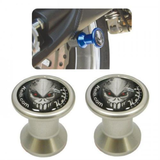 Keiti Bobbin s BB 80 M8 eloxiert silber Typ B VPE = 2 Stück z.B. Suzuki Ducati Honda 441060