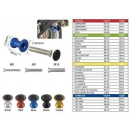 Bobbins, BB 100, M10 (1.25), elox, rot Typ B , 441071...