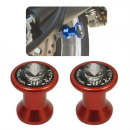 Keiti,Bobbin s, BB 100, M10 (1.25), elox, rot Typ B VPE = 2 Stück, ***z.B. Kawasaki ***, 441071