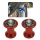 Keiti,Bobbin s, BB 100, M10 (1.25), elox, rot Typ B VPE = 2 Stück, ***z.B. Kawasaki ***, 441071