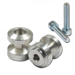 Bobbins
 MP, M6, elox., silber, Ø=24,5mm, VPE = 2 Stück  *** z.B. Aprilia/Triumph/Yamaha, 441110