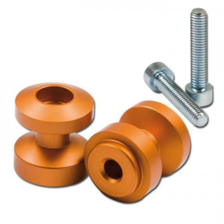 Bobbins
 MP, M6, elox., orange, Ø=24,5mm, VPE = 2 Stück  *** z.B. Aprilia/Triumph/Yamaha ***, 441115