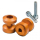 Bobbins
 MP, M6, elox., orange, Ø=24,5mm, VPE = 2 Stück  *** z.B. Aprilia/Triumph/Yamaha ***, 441115