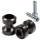 Bobbins MP M10 1.25 elox. schwar Ø=24 5mm VPE = 2 Stück z.B. Kawasaki 441133