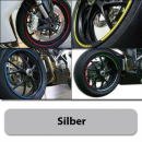 Felgenrandaufkleber GP silber 7 mm breit vorgeformt...